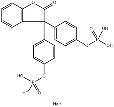 3,3-bis[4-(phosphonooxy)phenyl]benzofuran-2(3H)-one, tetrasodium salt|