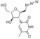 2,5-ANHYDRO-1-AZIDO-1,3-DIDEOXY-3-(3,4-DIHYDRO-5-METHYL-2,4-DIOXO-1(2H)-PYRIMIDINYL)-L-MANNITOL,944475-10-9,结构式