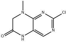 2-Chloro-7,8-dihydro-5H-pteridin-6-one Structure