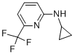 Cyclopropyl-(6-trifluoromethyl-pyridin-2-yl)-amine Structure