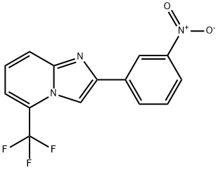 2-(3-Nitro-phenyl)-5-trifluoromethyl-imidazo[1,2-a]pyridine Structure