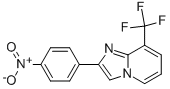 2-(4-Nitro-phenyl)-8-trifluoromethyl-imidazo[1,2-a]pyridine|