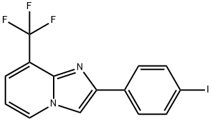 2-(4-Iodo-phenyl)-8-trifluoromethyl-imidazo[1,2-a]pyridine|2-(4-碘苯基)-8-(三氟甲基)咪唑并[1,2-A]吡啶