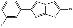 2-Bromo-6-(3-fluoro-phenyl)-imidazo[2,1-b]thiazole|