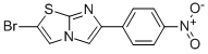 2-Bromo-6-(4-nitro-phenyl)-imidazo[2,1-b]thiazole Struktur