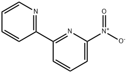 6-ニトロ-2,2′-ビピリジン 化学構造式