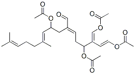 94480-86-1 (-)-4-(Acetyloxy)-2-[3,6-bis(acetyloxy)-4-[(acetyloxy)methylene]-5-hexenylidene]-6,10-dimethyl-5,9-undecadienal