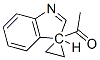 Ethanone,  1-(1,2-dihydrospiro[cyclopropane-1,3-[3H]indol]-1-yl)- 化学構造式