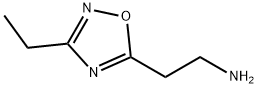 3-Ethyl-1,2,4-oxadiazole-5-ethanaMine 化学構造式