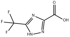 5-TrifluoroMethyl-4H-[1,2,4]triazole-3-carboxylic acid Struktur