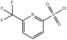 6-(TRIFLUOROMETHYL)PYRIDINE-2-SULFONYL CHLORIDE Struktur