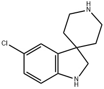 5-氯螺[吲哚啉-3,4'-哌啶],944901-03-5,结构式