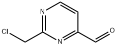 2-(클로로메틸)피리미딘-4-카브알데히드