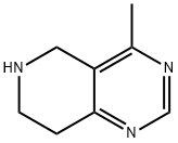 4-METHYL-5,6,7,8-TETRAHYDROPYRIDO[4,3-D]PYRIMIDINE Structure