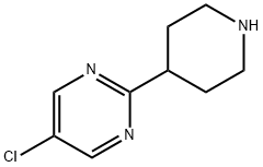 5-Chloro-2-piperidin-4-yl-pyriMidine Structure