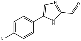 2-(4-Chloro-phenyl)-3H-iMidazole-4-carbaldehyde 化学構造式