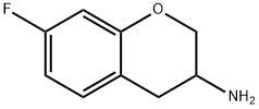 2H-1-BENZOPYRAN-3-AMINE,7-FLUORO-3,4-DIHYDRO Struktur