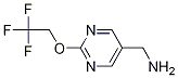 C-[2-(2,2,2-Trifluoro-ethoxy)-pyriMidin-5-yl]-MethylaMine 化学構造式