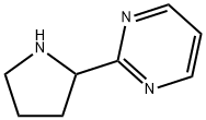 2-(2-Pyrrolidinyl)pyrimidine Struktur