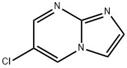 6-クロロイミダゾ[1,2-A]ピリミジン 化学構造式