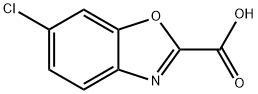 6-CHLORO-BENZOOXAZOLE-2-CARBOXYLIC ACID Structure