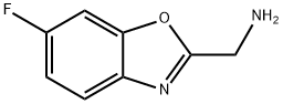[(6-fluoro-1,3-benzoxazol-2-yl)methyl]amine Structure