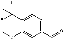 3-甲氧基-4-(三氟甲基)苯甲醛,945003-38-3,结构式