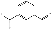 3-(ジフルオロメチル)ベンズアルデヒド 化学構造式