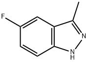 5-氟-3-甲基-1H-吲唑,945265-03-2,结构式