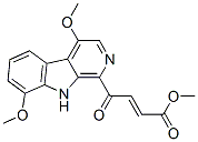 (E)-4-(4,8-Dimethoxy-9H-pyrido[3,4-b]indol-1-yl)-4-oxo-2-butenoic acid methyl ester|