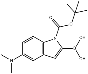 945493-49-2 2-硼-5-(二甲基氨基)-1H-吲哚-1-羧酸-1-(1,1-二甲基乙基)酯