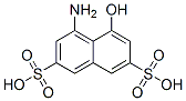 2,7-Naphthalenedisulfonic acid, 4-amino-5-hydroxy-, diazotized, coupled with 4-nitrobenzenamine and resorcinol|