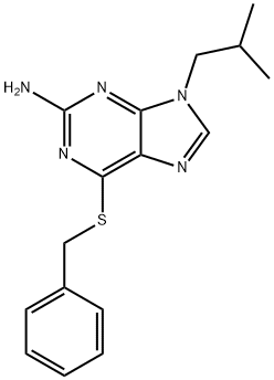 6-benzylsulfanyl-9-(2-methylpropyl)purin-2-amine|