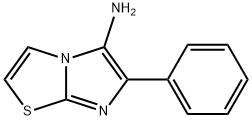 6-PHENYLIMIDAZO[2,1-B][1,3]THIAZOL-5-AMINE Struktur