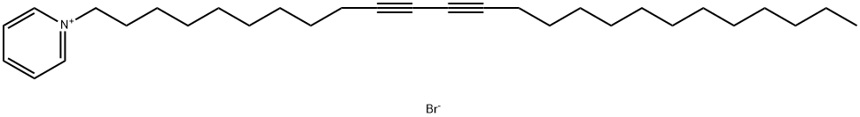 1-(10,12-二十五碳二炔)溴化吡啶,94598-31-9,结构式