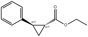 ETHYL TRANS-2-PHENYLCYCLOPROPANECARBOXYLATE Structure