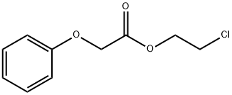 Phenoxyacetic acid 2-chloroethyl ester Struktur