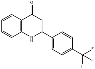 2,3-DIHYDRO-2-[4-(TRIFLUOROMETHYL)PHENYL]-4(1H)-QUINOLINONE