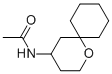 4-N-ACETYLAMINO-1-OXASPIRO[5.5]UNDECANE 结构式