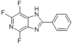 4,6,7-TRIFLUORO-2-PHENYL-1H-IMIDAZO[4,5-C]PYRIDINE 化学構造式