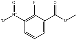 methyl 2-fluoro-3-nitrobenzoate Struktur