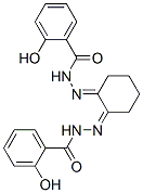 1,2-Cyclohexanedione bis(2-hydroxybenzoyl hydrazone) Structure