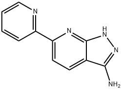 6-(2-pyridinyl)-1H-pyrazolo[3,4-b]pyridin-3-amine,946385-33-7,结构式
