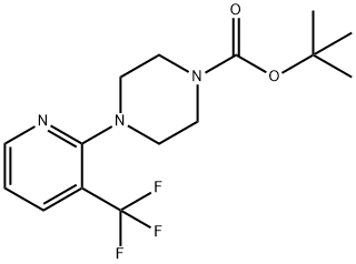 1-PIPERAZINECARBOXYLIC ACID, 4-[3-(TRIFLUOROMETHYL)-2-PYRIDINYL]-, 1,1-DIMETHYLETHYL ESTER|1-BOC-4-(3-甲基-2-吡啶基)哌嗪