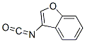 Benzofuran,  3-isocyanato- Structure