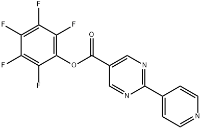 Pentafluorophenyl 2-pyridin-4-ylpyrimidine-5-carboxylate,946409-27-4,结构式