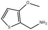 (3-甲氧基噻吩-2-基)甲胺,946409-37-6,结构式