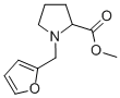 METHYL 1-(2-FURYLMETHYL)PYRROLIDINE-2-CARBOXYLATE Structure