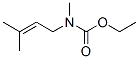 Carbamic  acid,  methyl(3-methyl-2-butenyl)-,  ethyl  ester  (7CI,9CI)|