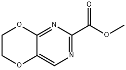 [1,4]Dioxino[2,3-d]pyrimidine-2-carboxylic  acid,  6,7-dihydro-,  methyl  ester Structure